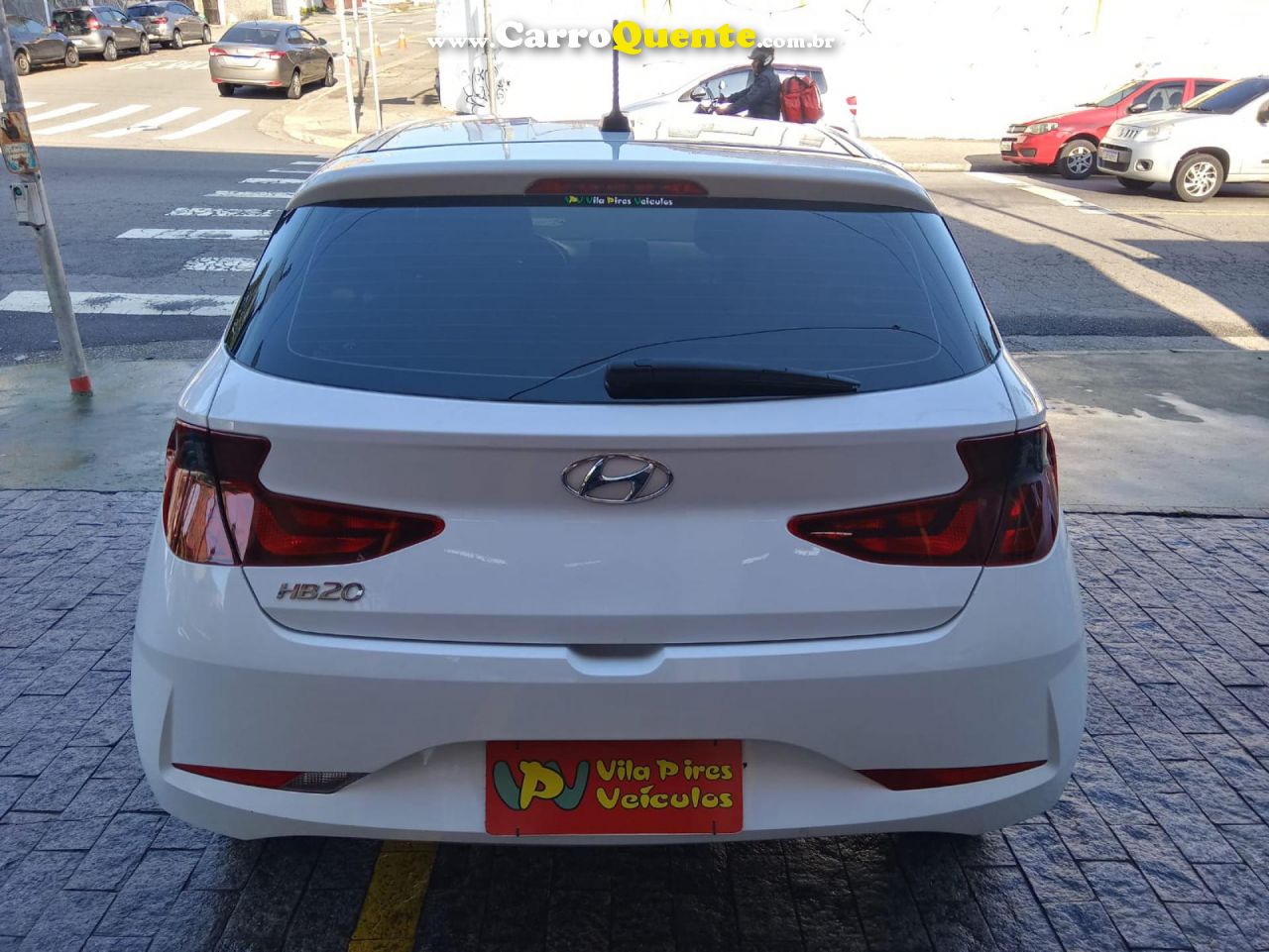 HYUNDAI   HB20 VISION 1.0 FLEX 12V MEC.   BRANCO 2022 1.0 FLEX - Loja