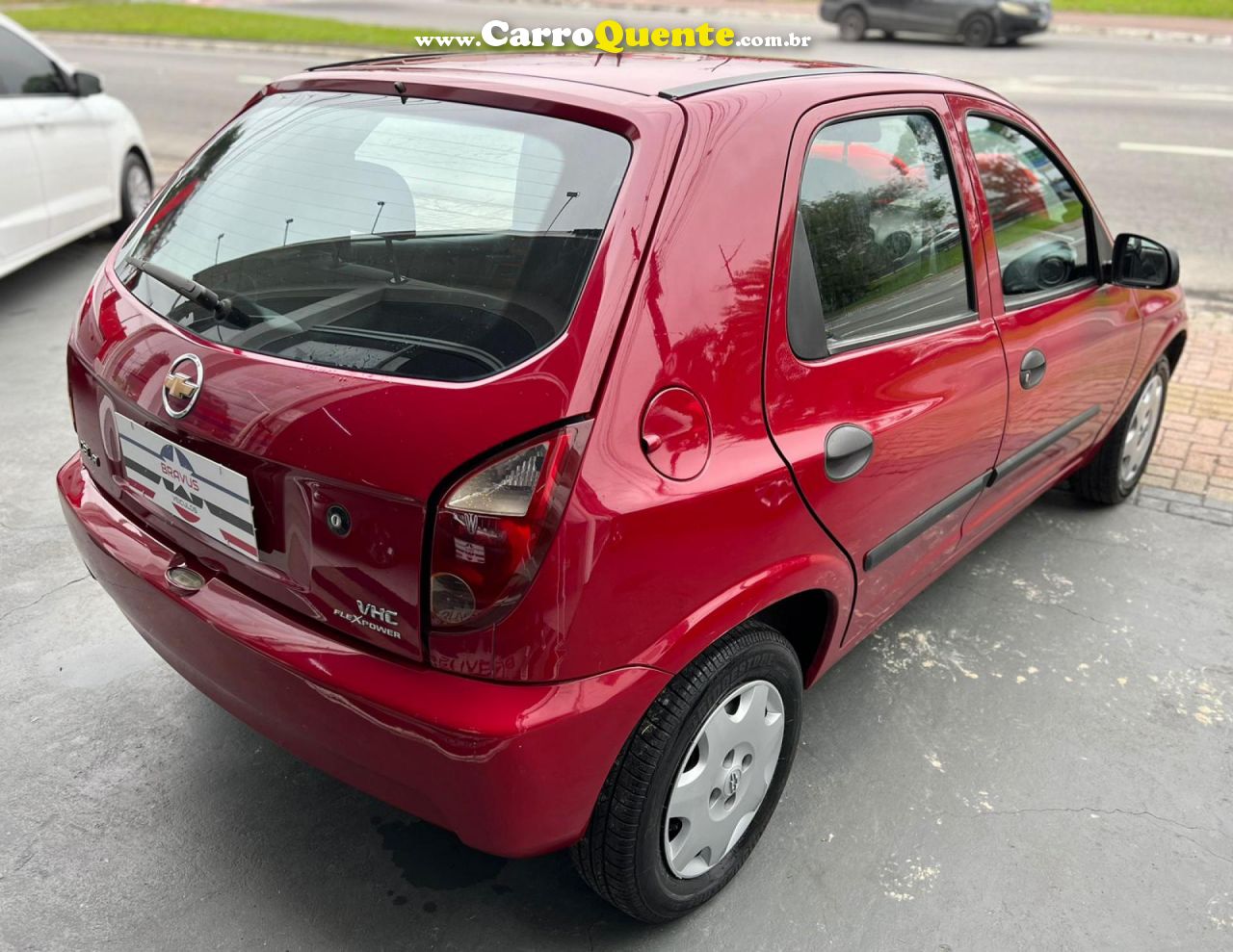 CHEVROLET   CELTA SPIRIT LT 1.0 MPFI 8V FLEXP. 5P   VERMELHO 2008 1.0 FLEX - Loja