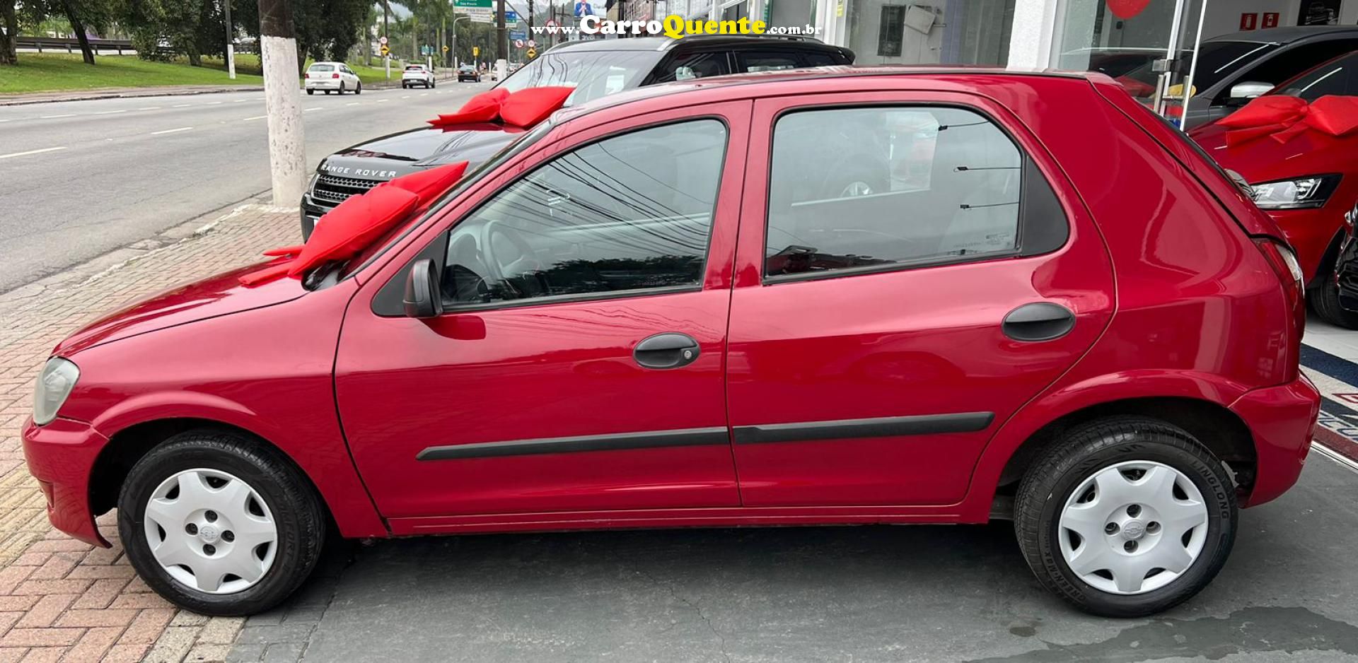 CHEVROLET   CELTA SPIRIT LT 1.0 MPFI 8V FLEXP. 5P   VERMELHO 2008 1.0 FLEX - Loja