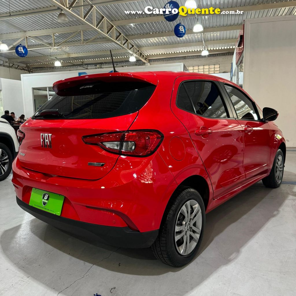 FIAT   ARGO DRIVE 1.0 6V FLEX   VERMELHO 2021 1.0 FLEX - Loja