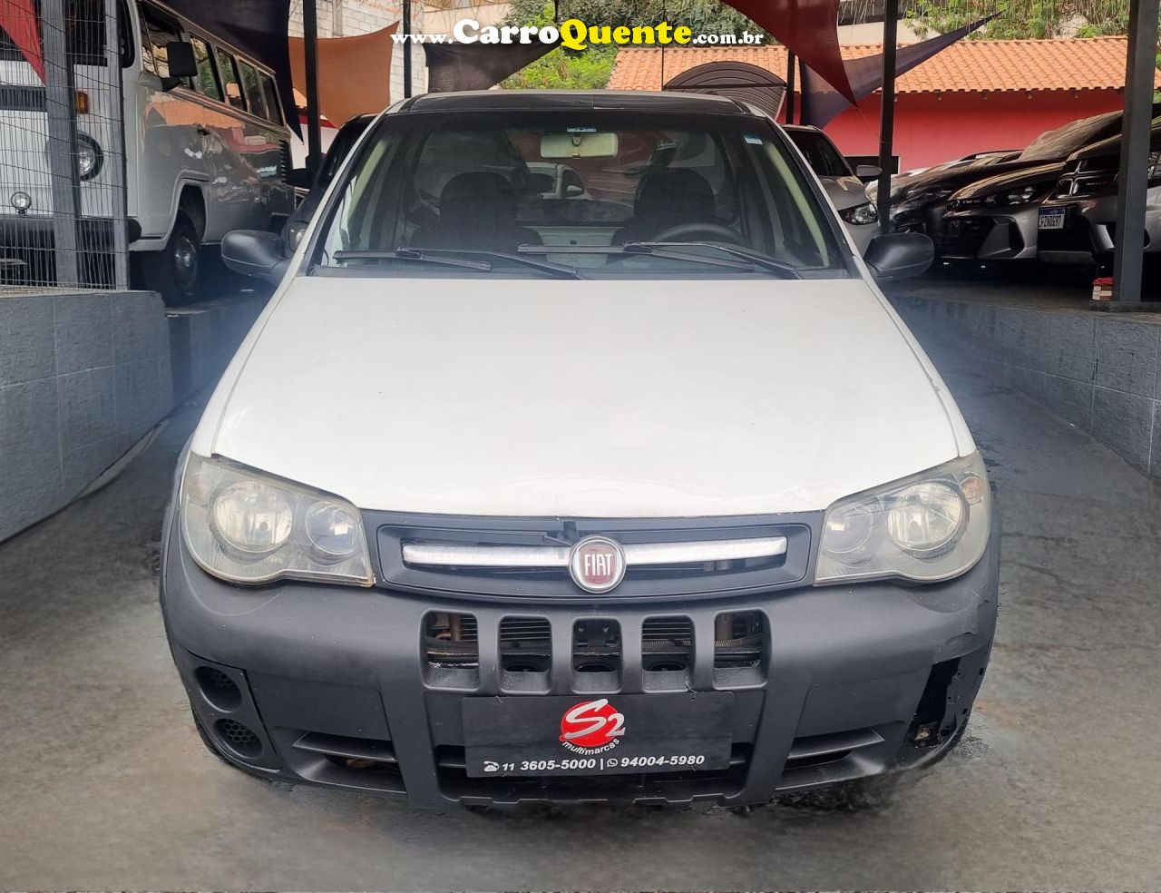 FIAT   STRADA 1.4 MPI FIRE FLEX 8V CE   BRANCO 2011 1.4 FLEX - Loja