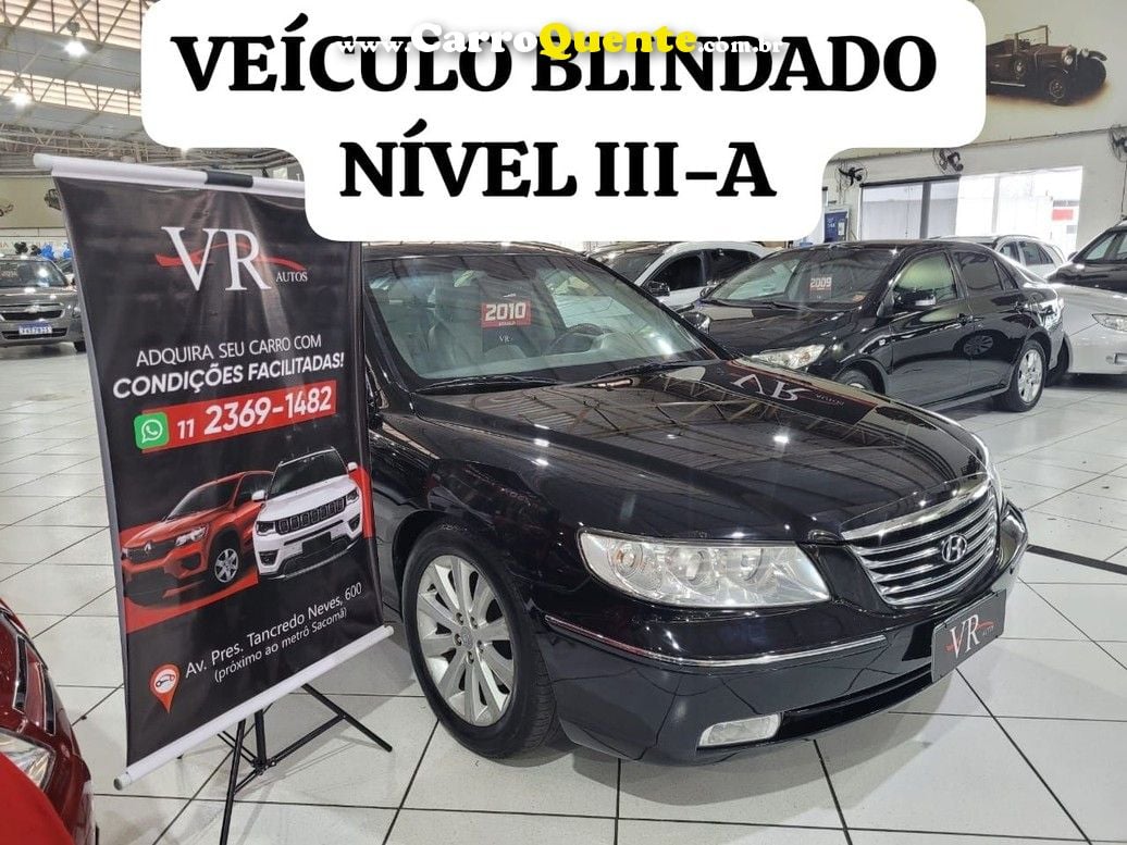 HYUNDAI AZERA 3.3 MPFI GLS SEDAN V6 24V  KM 105.000 NOVO !!! - Loja