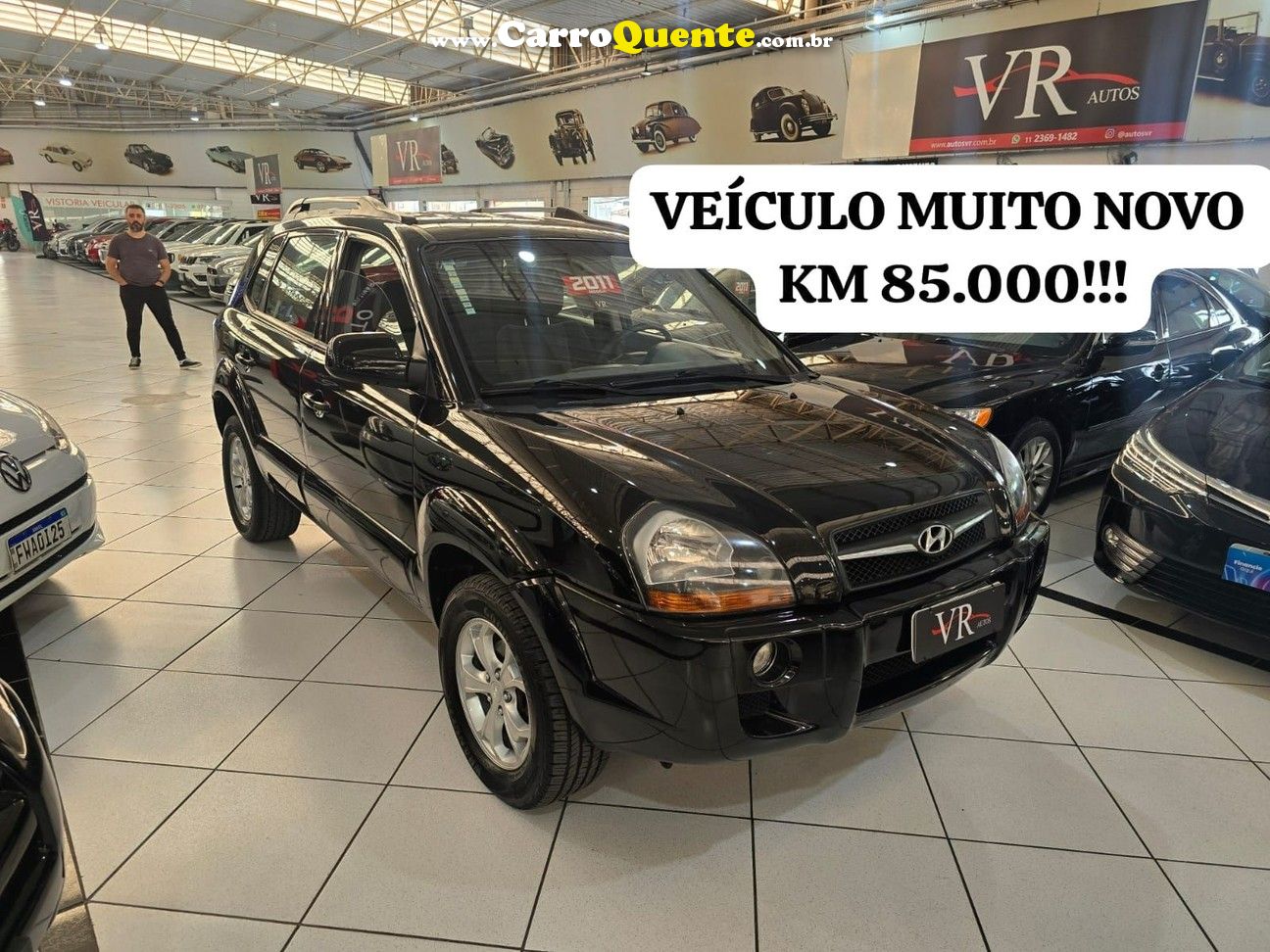 HYUNDAI TUCSON 2.0 MPFI GLS 16V 143CV 2WD 85.000KM NOVA! - Loja