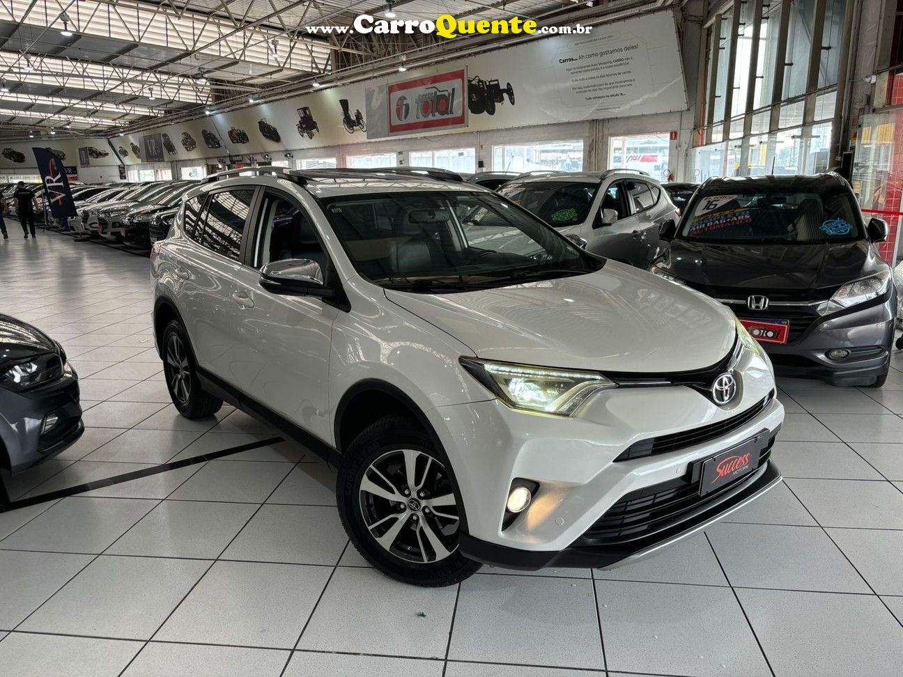 Toyota RAV4 2.0 Top 4x2 4p Automático C/ Teto Solar Só 77.000 Km - Loja