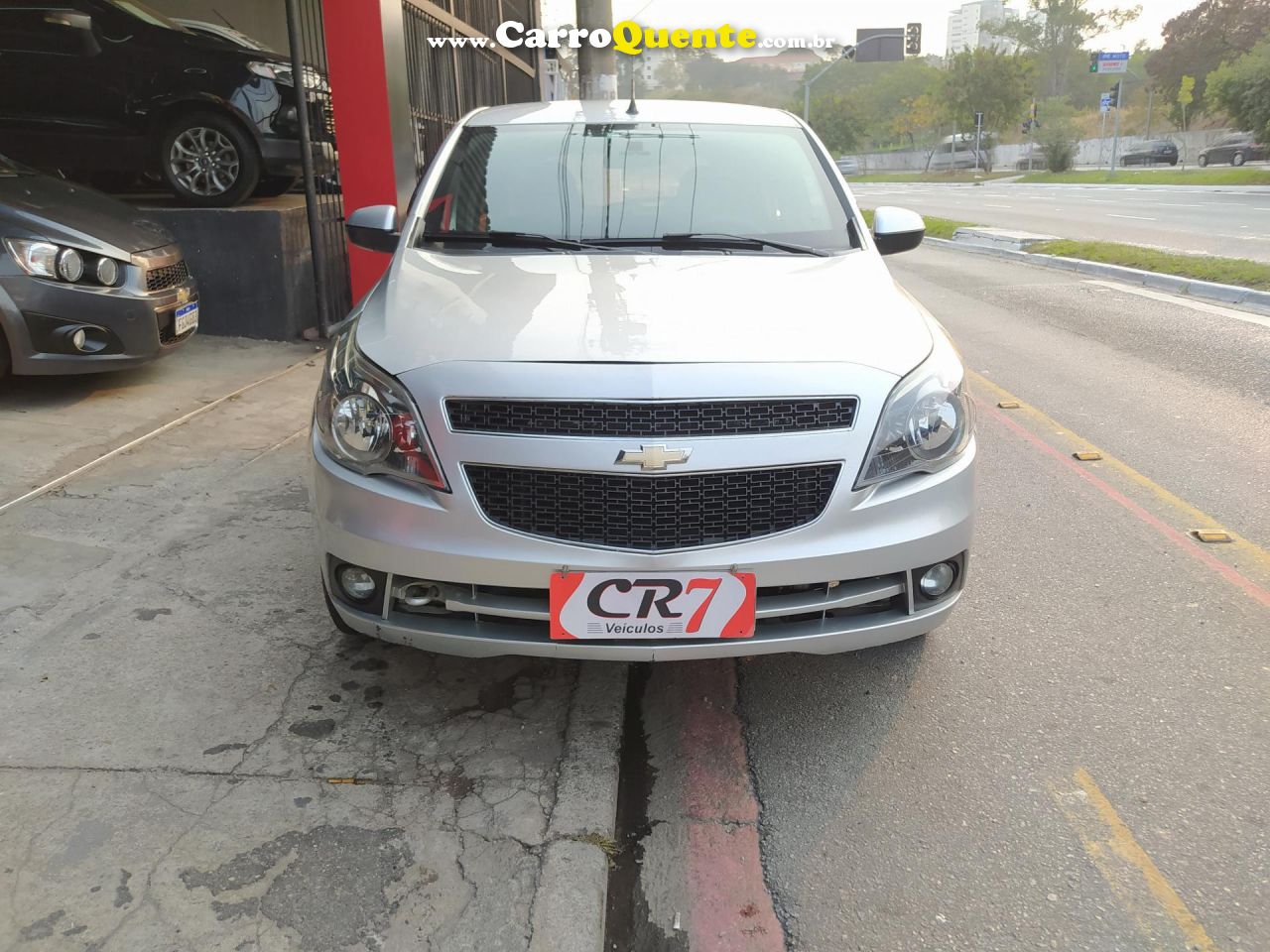 CHEVROLET   AGILE LTZ EASYTRONIC 1.4 8V FLEXPOWER 5P   PRATA 2013 1.4 FLEX - Loja