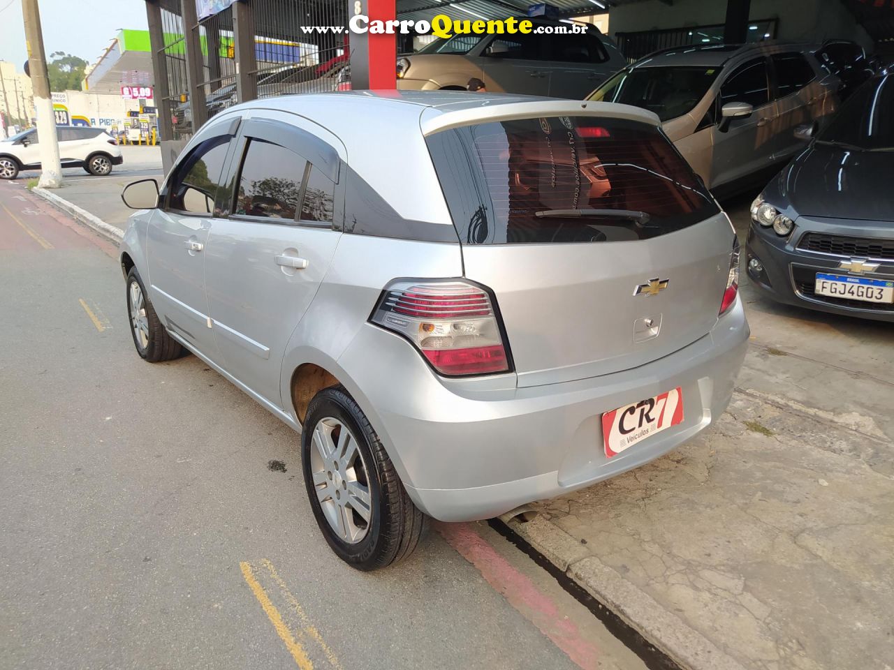 CHEVROLET   AGILE LTZ EASYTRONIC 1.4 8V FLEXPOWER 5P   PRATA 2013 1.4 FLEX - Loja