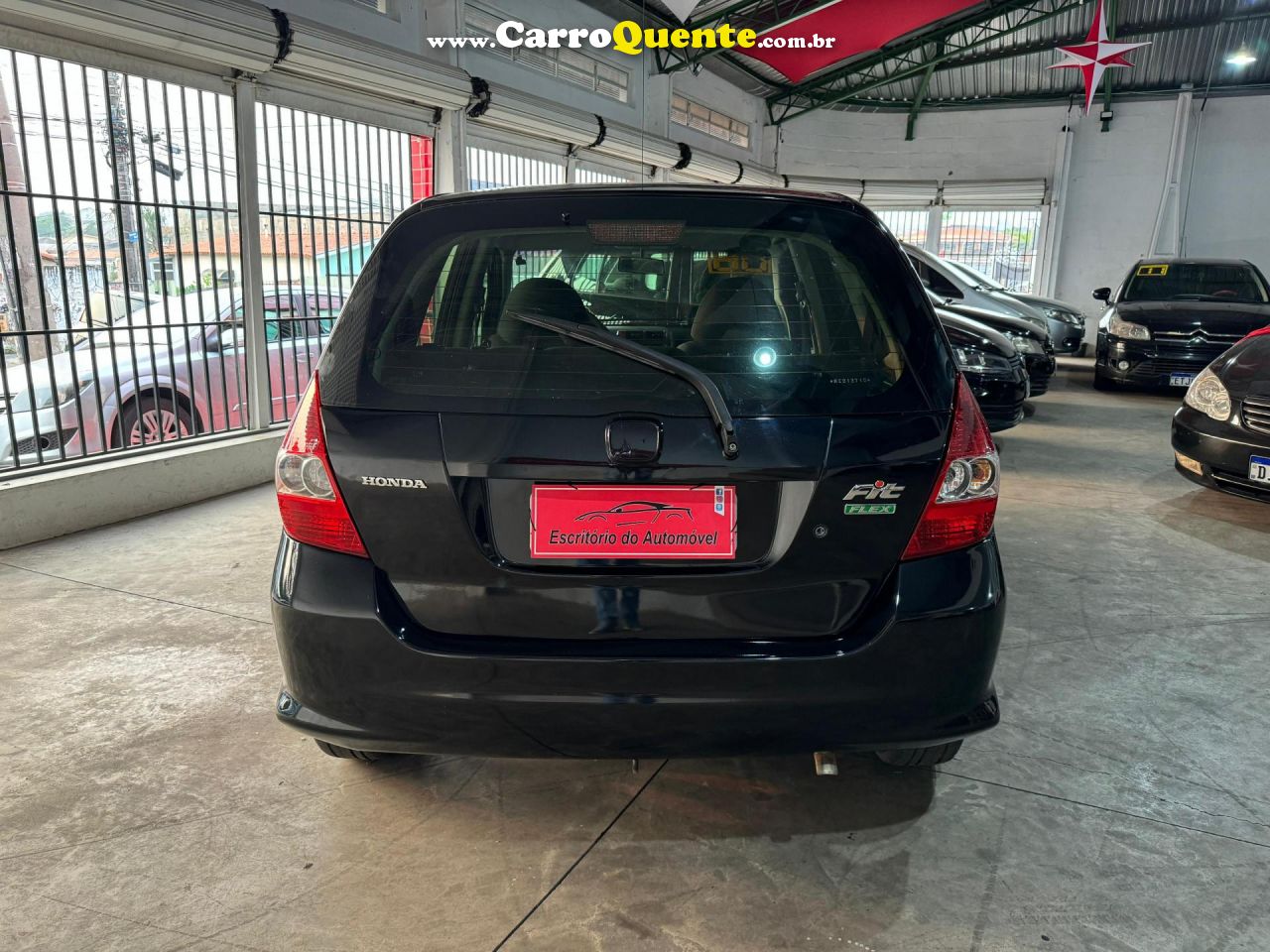 HONDA   FIT LX 1.4 1.4 FLEX 8V16V 5P MEC.   PRETO 2008 1.4 FLEX - Loja