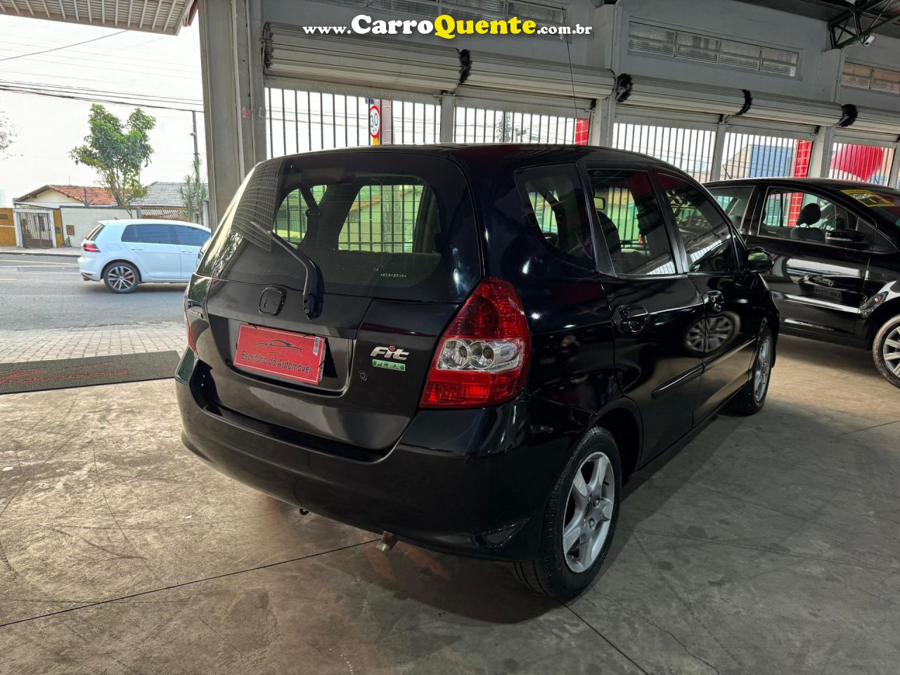 HONDA   FIT LX 1.4 1.4 FLEX 8V16V 5P MEC.   PRETO 2008 1.4 FLEX - Loja