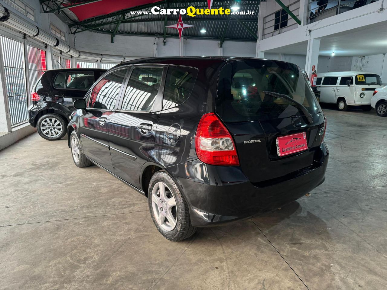 HONDA   FIT LX 1.4 1.4 FLEX 8V16V 5P MEC.   PRETO 2008 1.4 FLEX - Loja