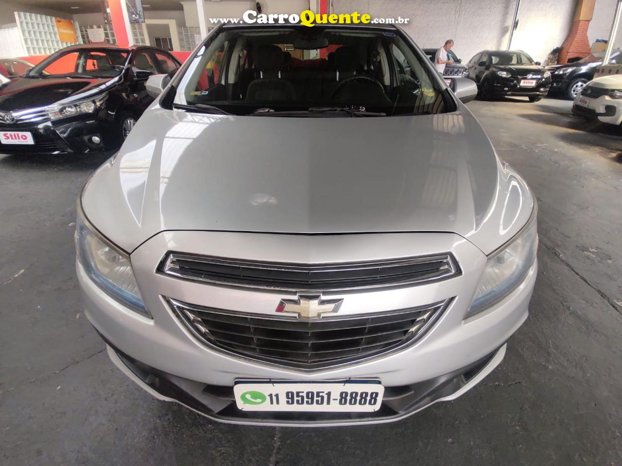 CHEVROLET   PRISMA SED. LT 1.4 8V FLEXPOWER 4P   PRATA 2015 1.4 FLEX - Loja