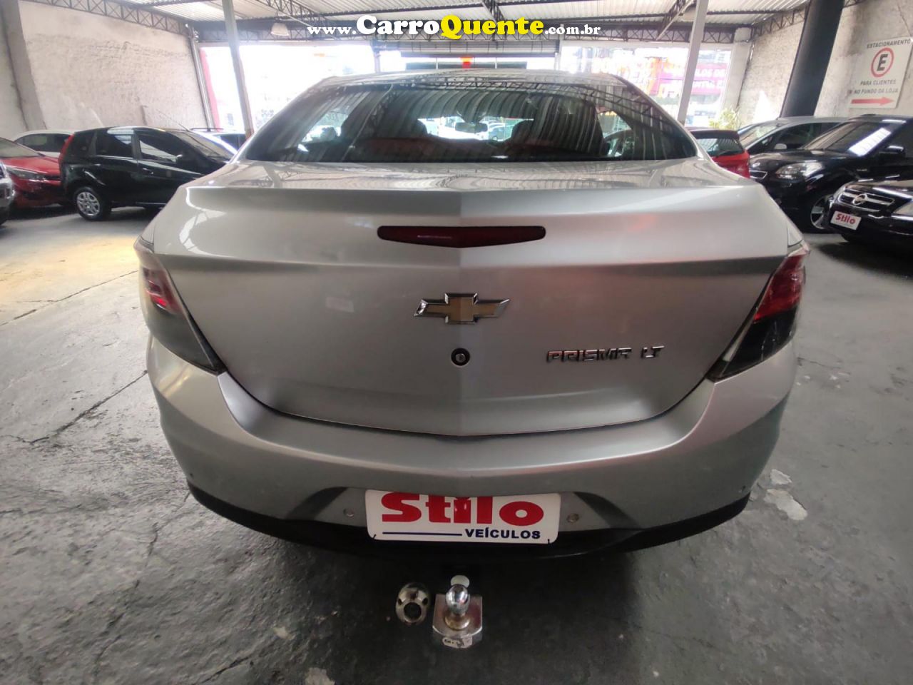 CHEVROLET   PRISMA SED. LT 1.4 8V FLEXPOWER 4P   PRATA 2015 1.4 FLEX - Loja