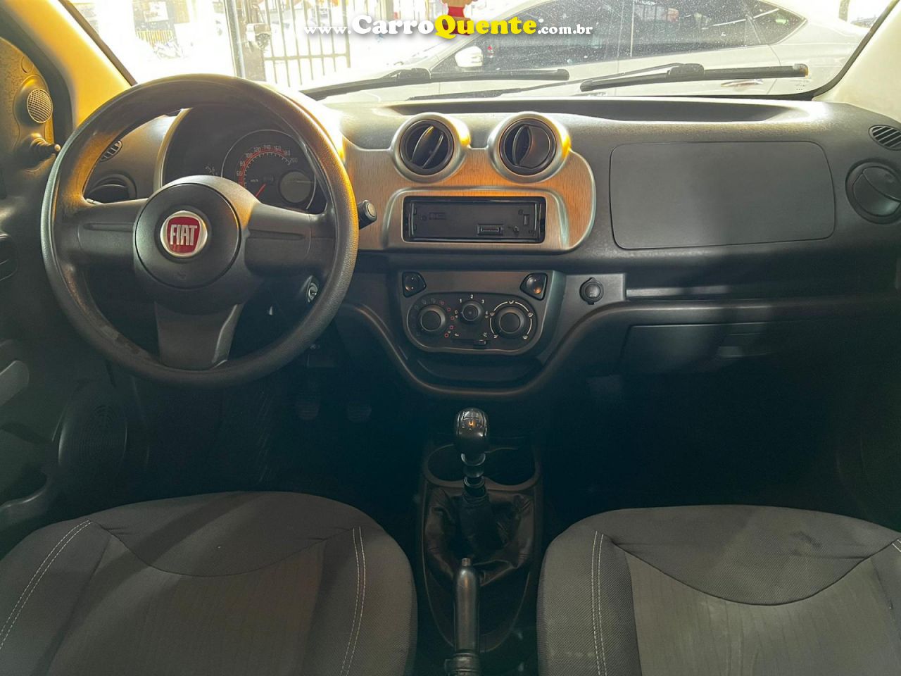 FIAT   UNO WAY 1.0 EVO FIRE FLEX 8V 5P   PRATA 2013 1.0 FLEX - Loja