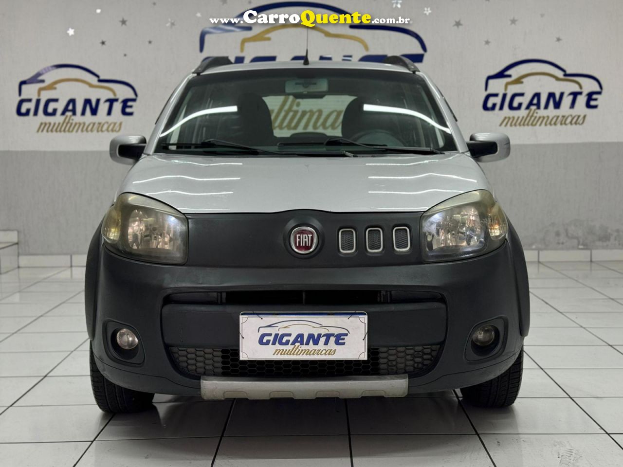 FIAT   UNO WAY CELEB. 1.4 EVO FIRE FLEX 8V 5P   PRATA 2011 1.4 FLEX - Loja