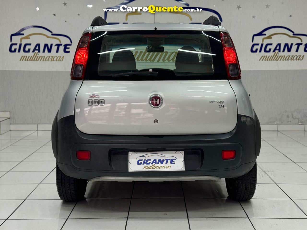 FIAT   UNO WAY CELEB. 1.4 EVO FIRE FLEX 8V 5P   PRATA 2011 1.4 FLEX - Loja