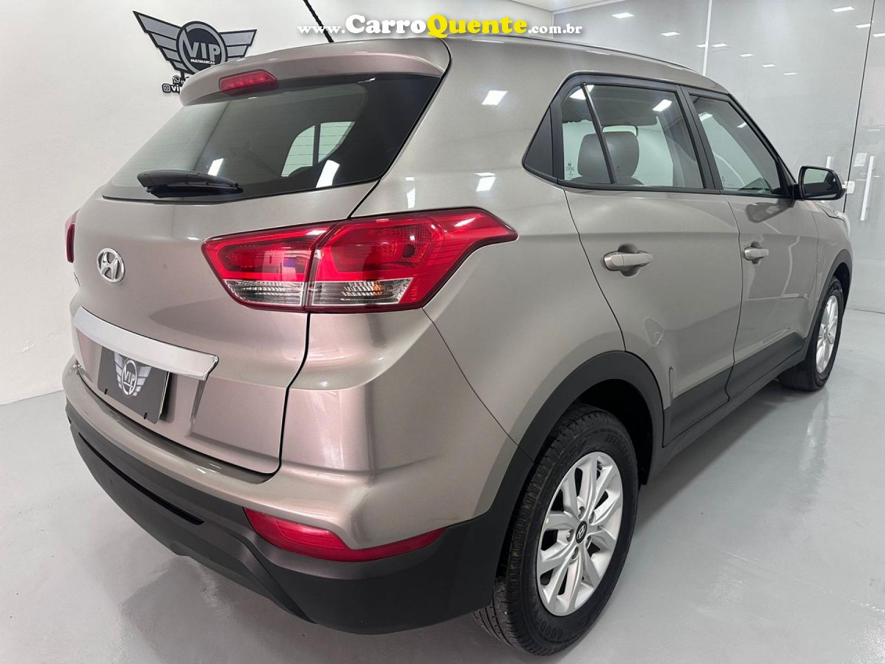 HYUNDAI   CRETA ACTION 1.6 16V FLEX AUT.   PRATA 2022 1.6 FLEX - Loja