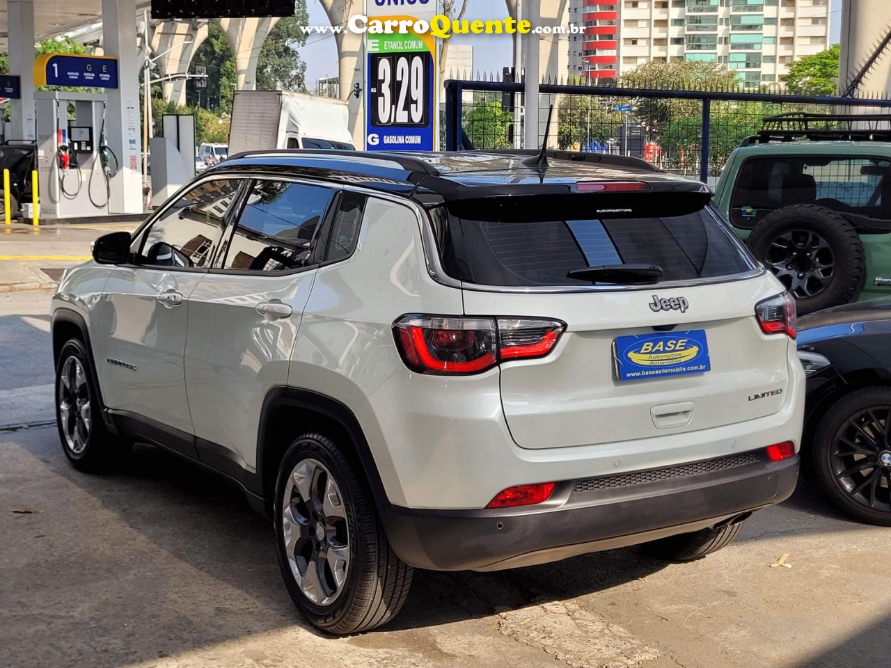 JEEP   COMPASS LIMITED 2.0 4X2 FLEX 16V AUT.   BRANCO 2018 2.0 FLEX - Loja