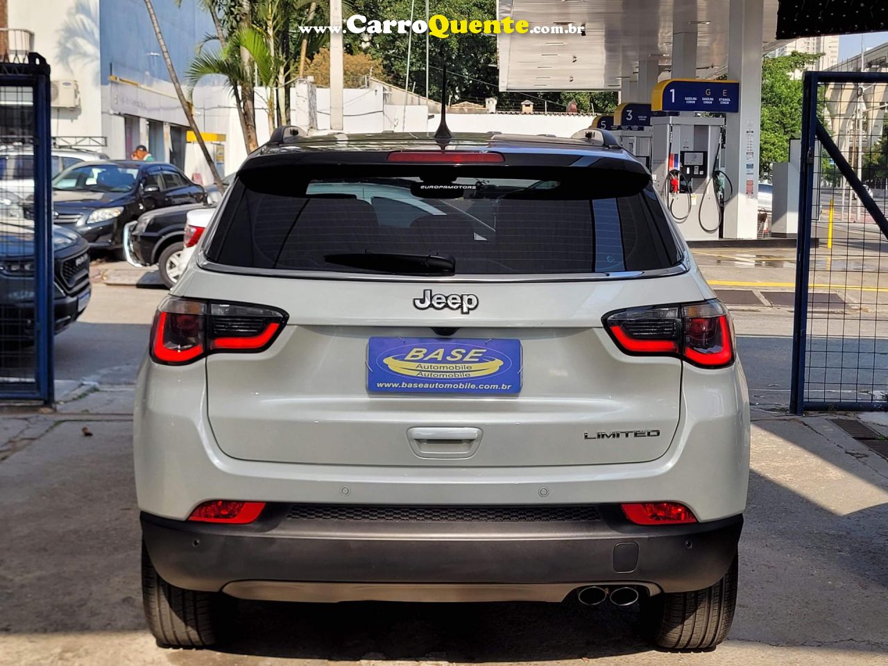 JEEP   COMPASS LIMITED 2.0 4X2 FLEX 16V AUT.   BRANCO 2018 2.0 FLEX - Loja