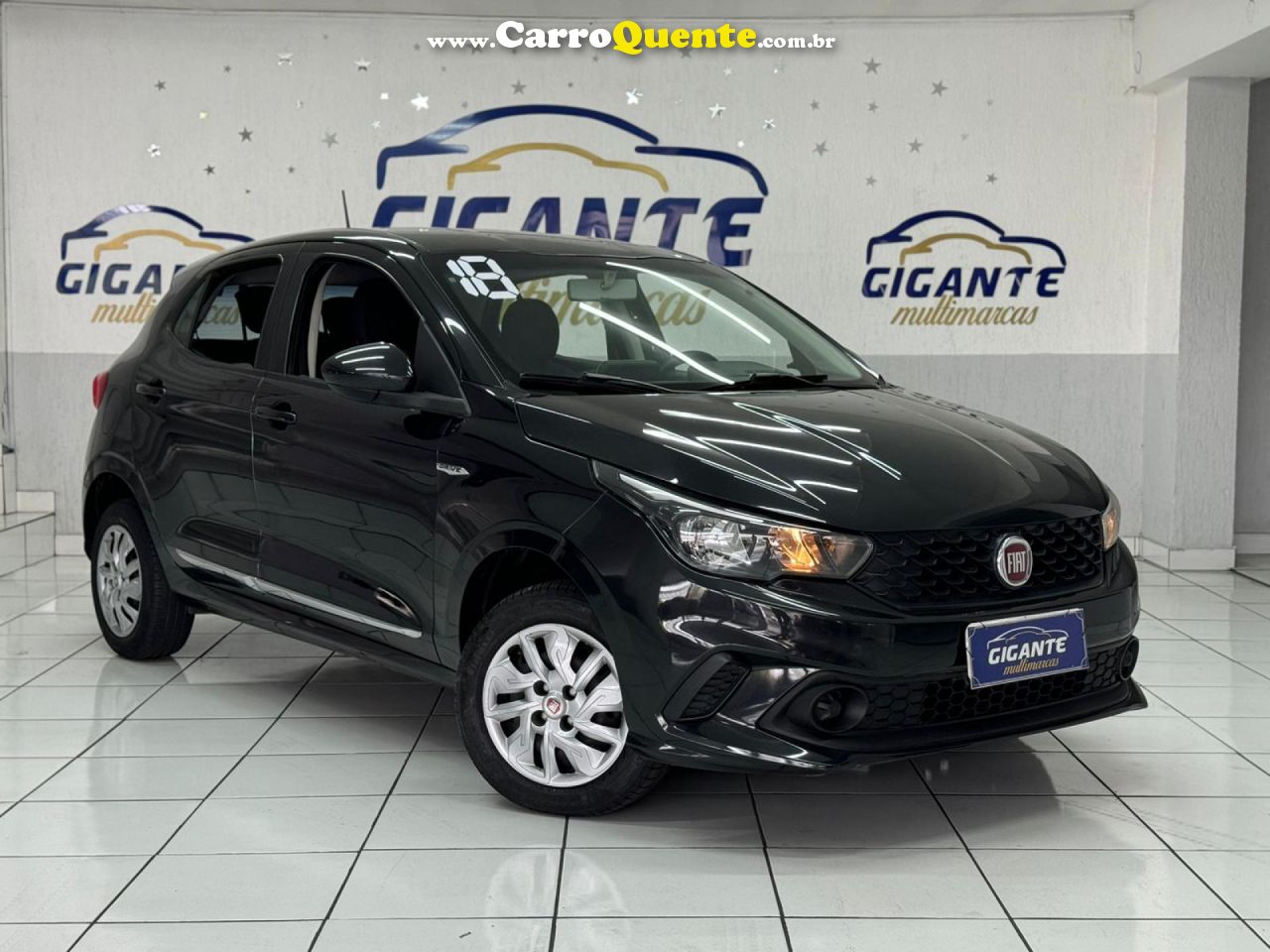 FIAT   ARGO 1.0 6V FLEX.   PRETO 2018 1.0 FLEX - Loja