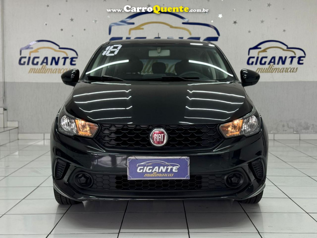 FIAT   ARGO 1.0 6V FLEX.   PRETO 2018 1.0 FLEX - Loja