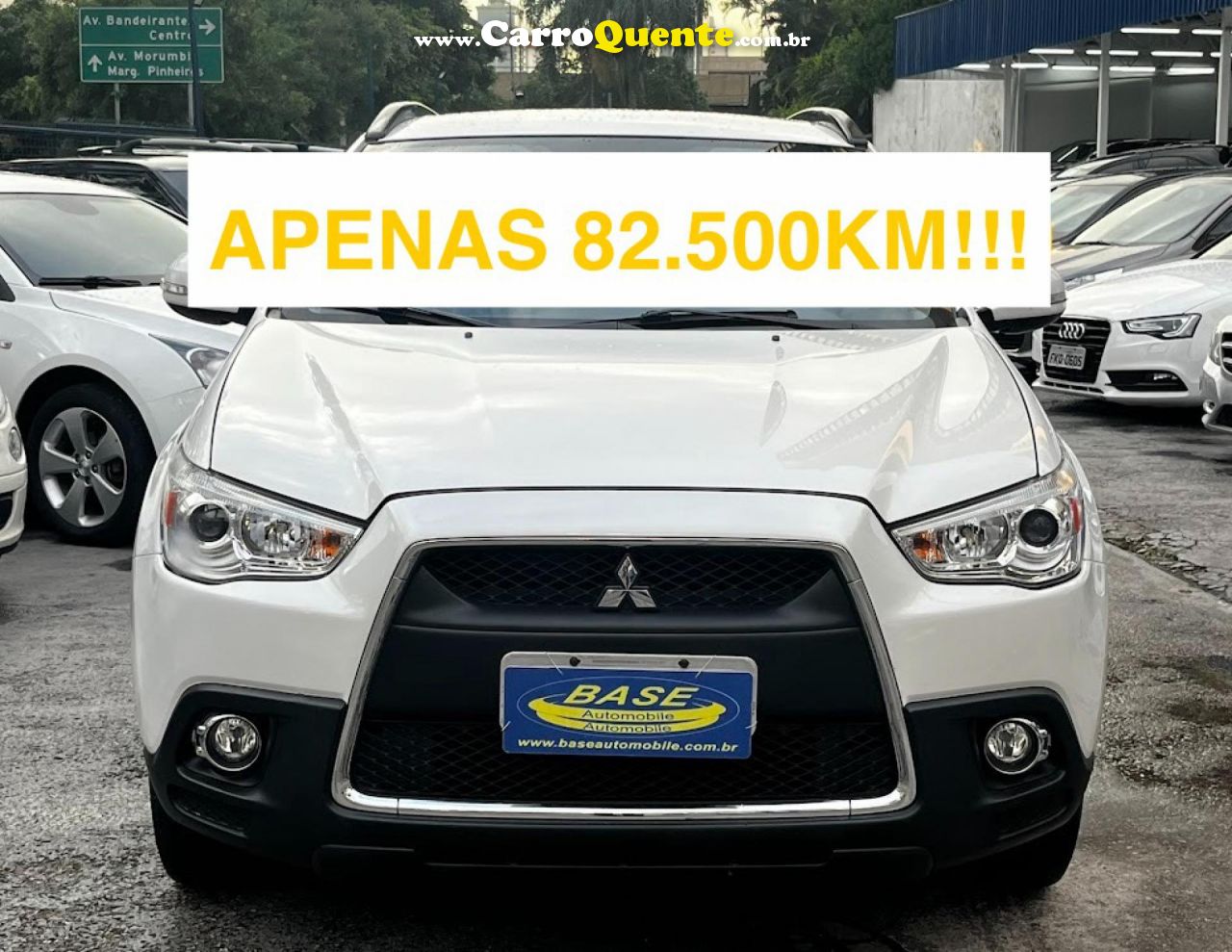 MITSUBISHI   ASX 2.0 16V 4X4 160CV AUT.   BRANCO 2012 2.0 16V GASOLINA - Loja