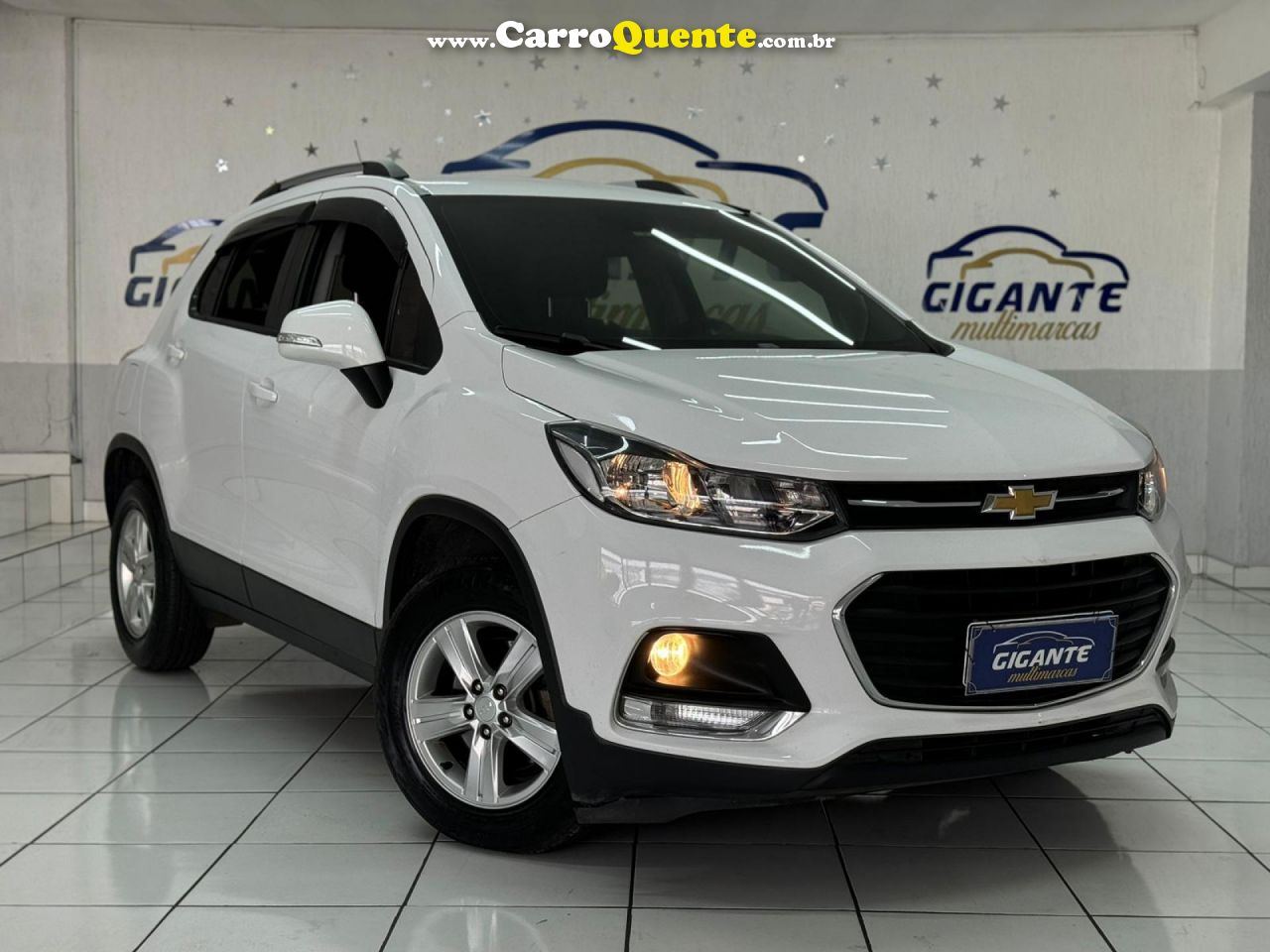 CHEVROLET   TRACKER LT 1.4 TURBO 16V FLEX 4X2 AUT.   BRANCO 2018 1.4 FLEX - Loja