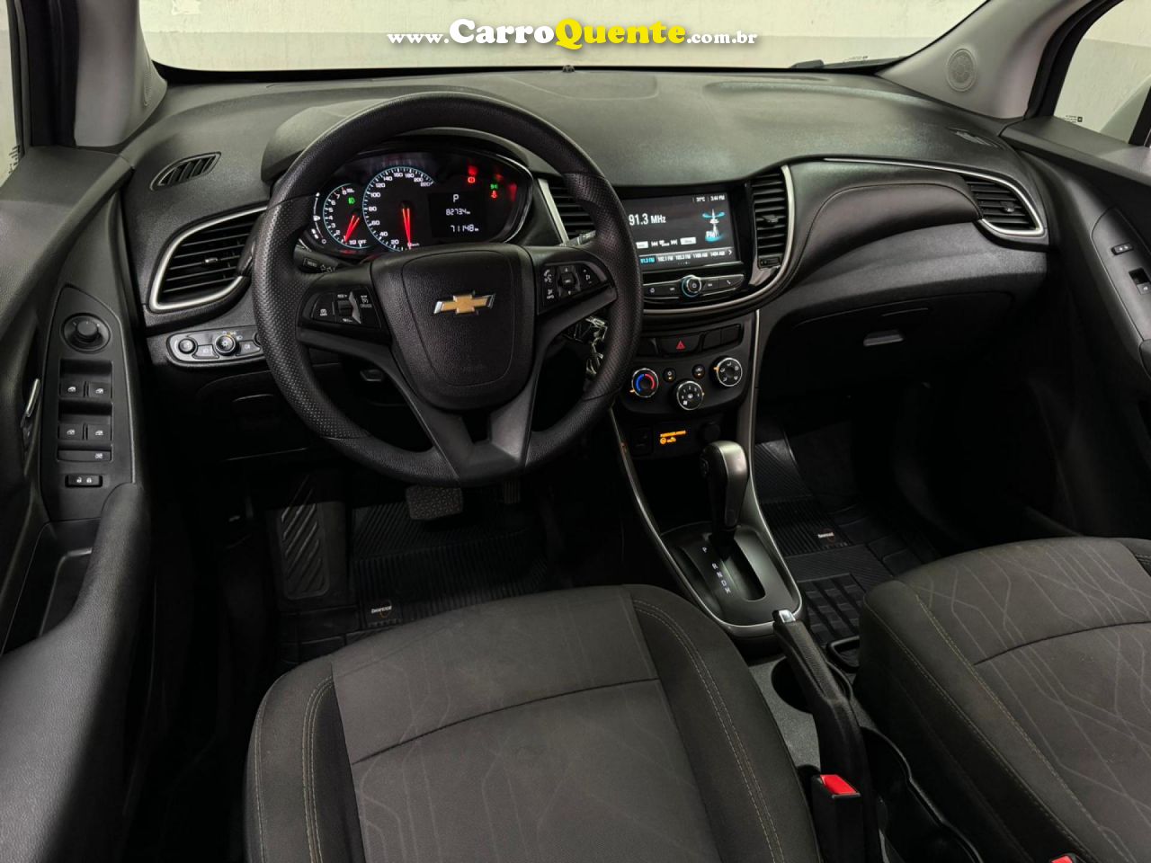 CHEVROLET   TRACKER LT 1.4 TURBO 16V FLEX 4X2 AUT.   BRANCO 2018 1.4 FLEX - Loja