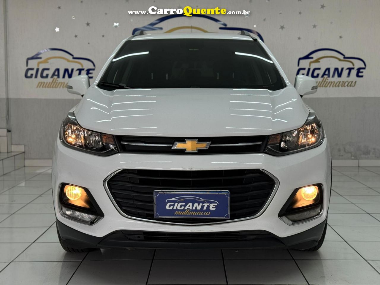 CHEVROLET   TRACKER LT 1.4 TURBO 16V FLEX 4X2 AUT.   BRANCO 2018 1.4 FLEX - Loja