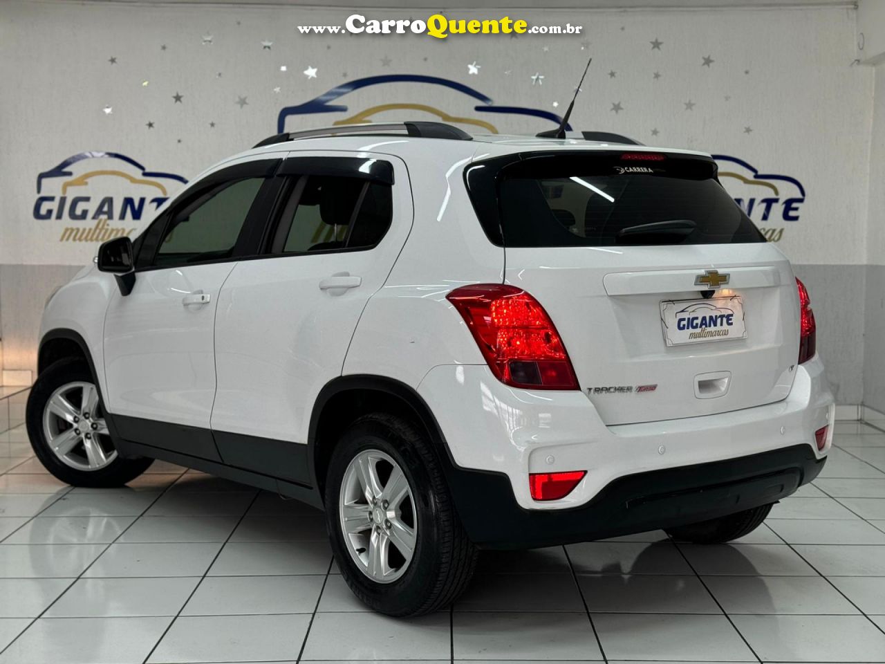 CHEVROLET   TRACKER LT 1.4 TURBO 16V FLEX 4X2 AUT.   BRANCO 2018 1.4 FLEX - Loja