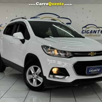 CHEVROLET   TRACKER LT 1.4 TURBO 16V FLEX 4X2 AUT.   BRANCO 2018 1.4 FLEX