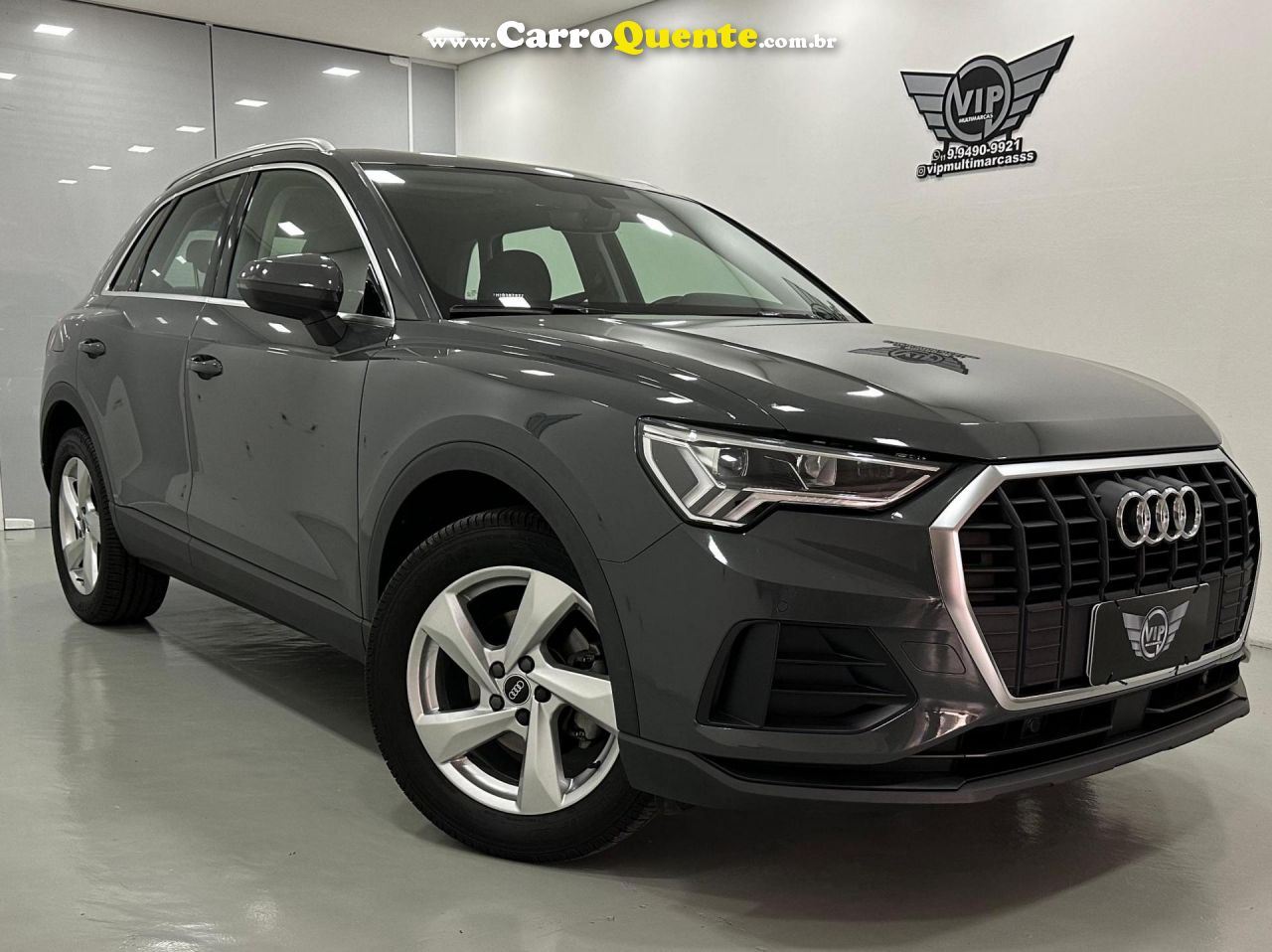 AUDI   Q3 PREST. 1.4 TFSI FLEXPREST. S-TRONIC   CINZA 2022 1.4 GASOLINA - Loja