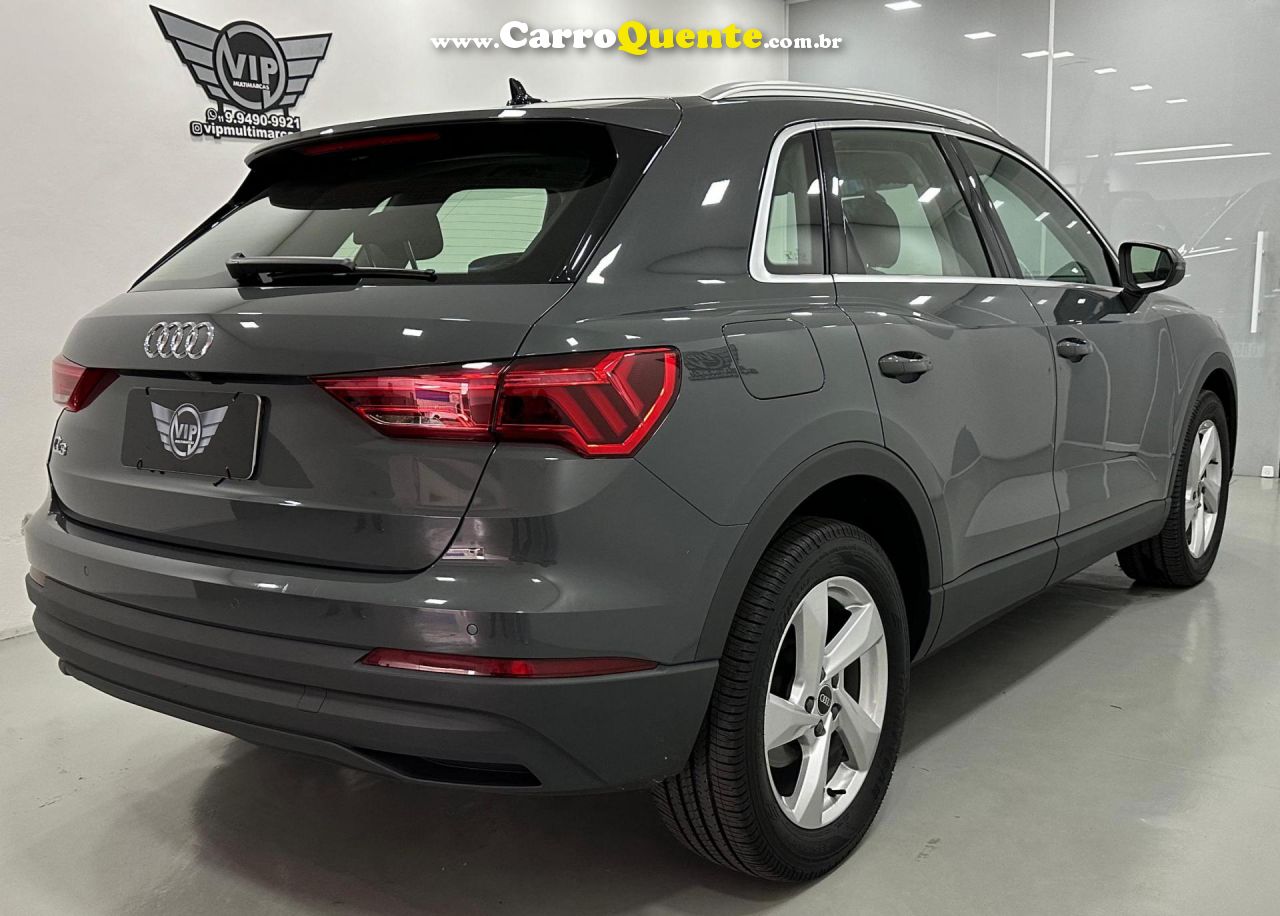 AUDI   Q3 PREST. 1.4 TFSI FLEXPREST. S-TRONIC   CINZA 2022 1.4 GASOLINA - Loja