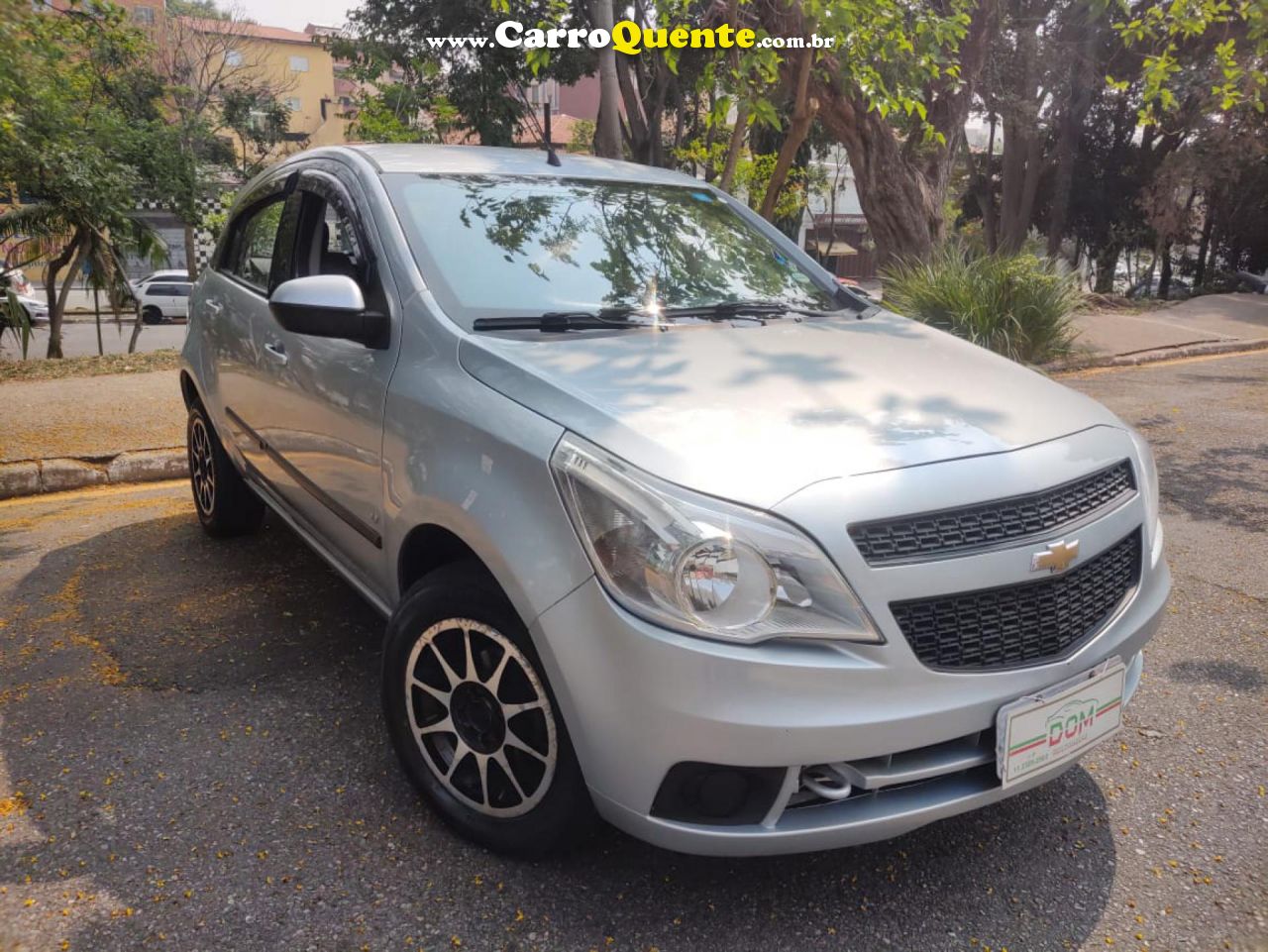 CHEVROLET   AGILE LT 1.4 MPFI 8V FLEXPOWER 5P   PRATA 2011 1.4 FLEX - Loja