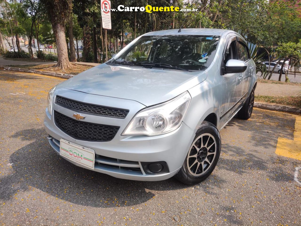 CHEVROLET   AGILE LT 1.4 MPFI 8V FLEXPOWER 5P   PRATA 2011 1.4 FLEX - Loja