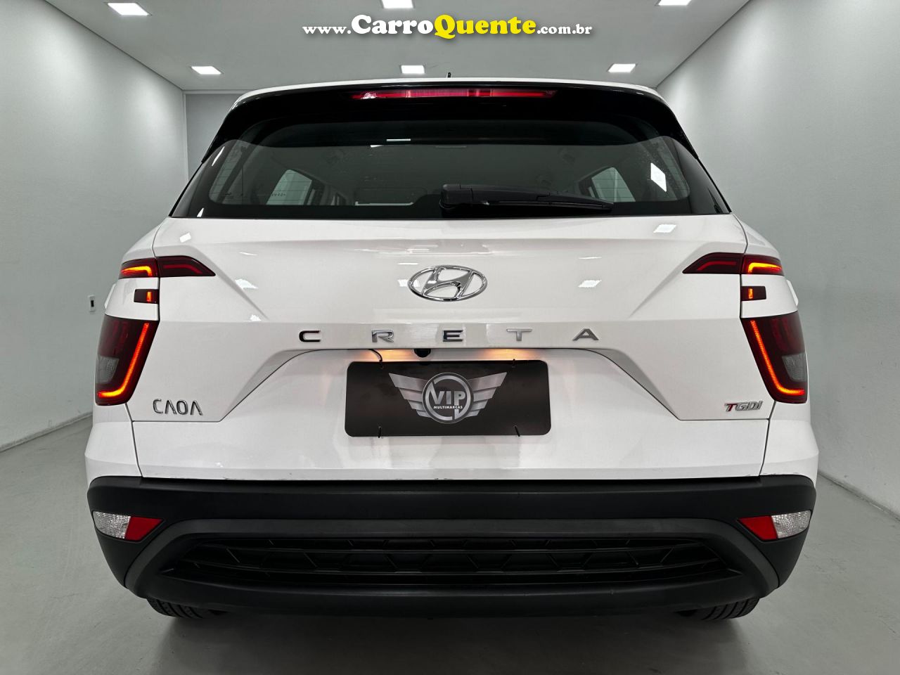 HYUNDAI   CRETA COMFORT 1.0 TB 12V FLEX AUT.   BRANCO 2022 1.0 FLEX - Loja