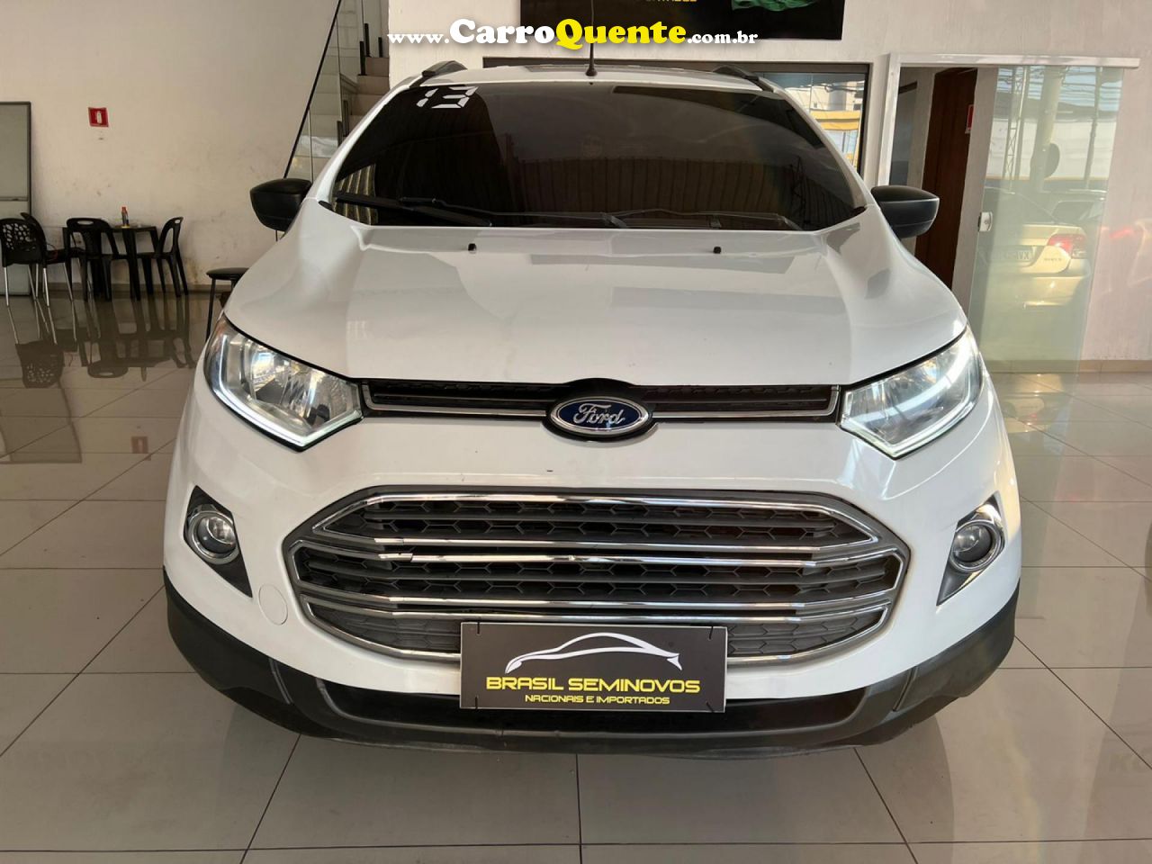 FORD   ECOSPORT SE 1.6 16V FLEX 5P MEC.   BRANCO 2013 1.6 FLEX - Loja