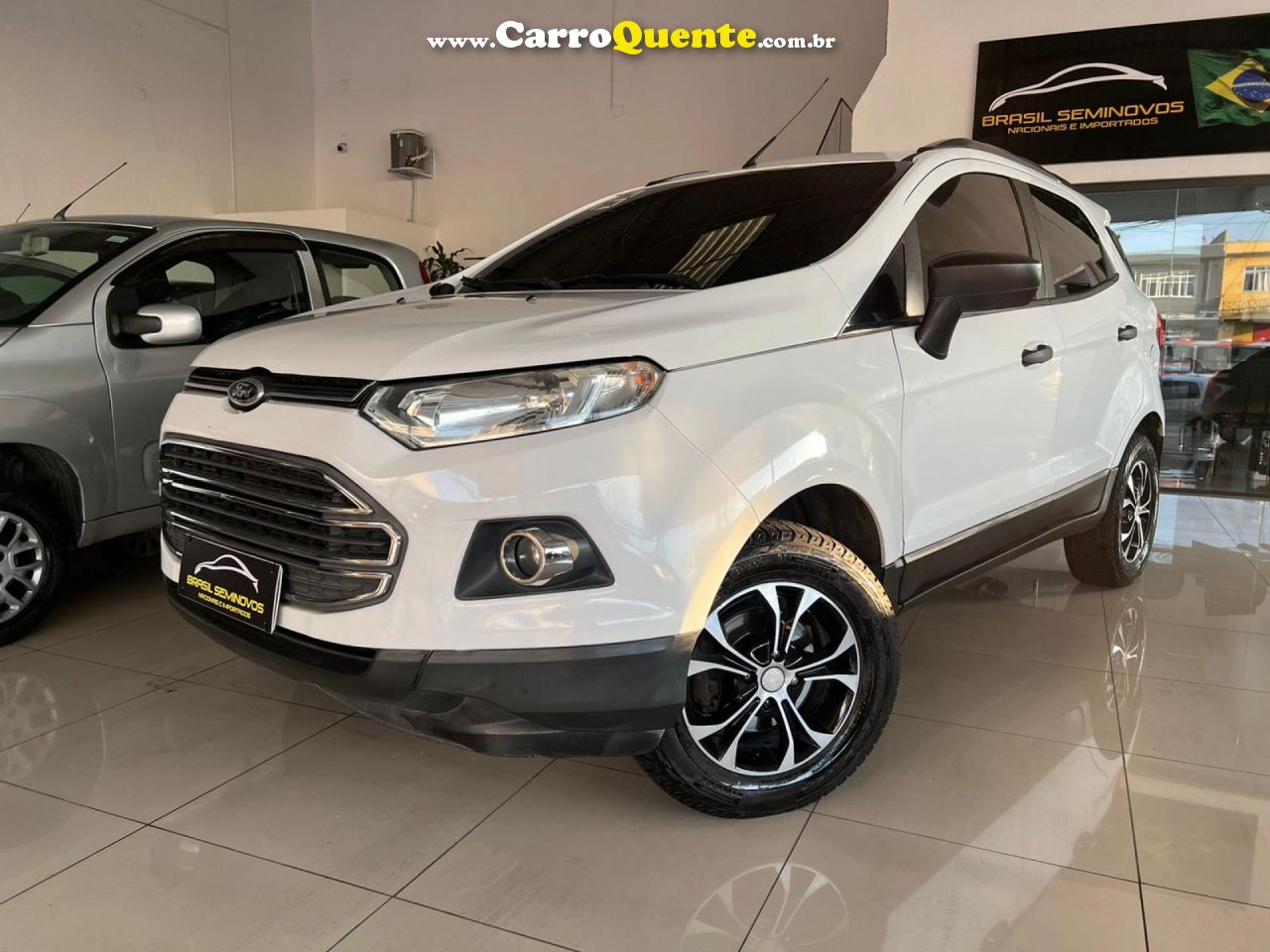 FORD   ECOSPORT SE 1.6 16V FLEX 5P MEC.   BRANCO 2013 1.6 FLEX - Loja