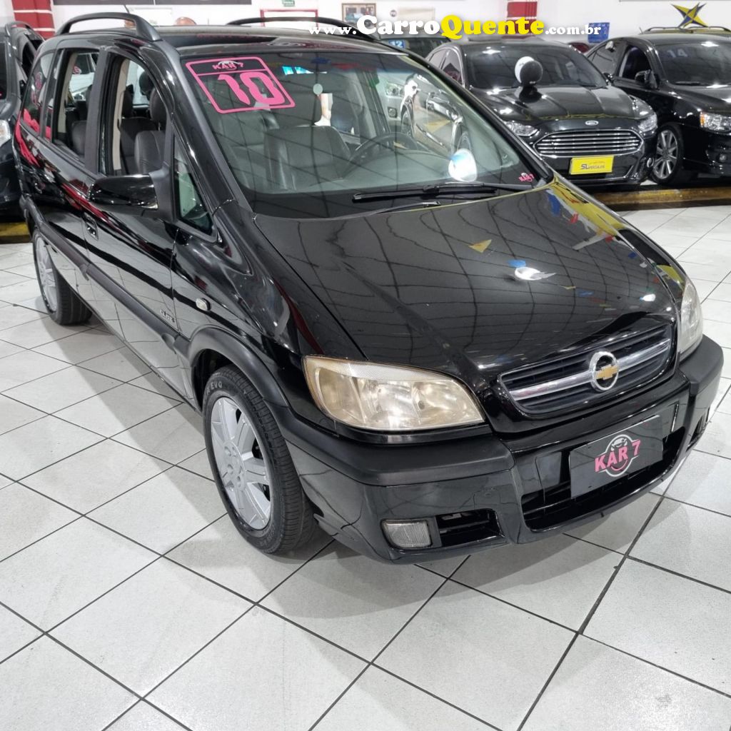 CHEVROLET   ZAFIRA ELITE 2.0 MPFI FLEXPOWER 8V  AUT   PRETO 2010 2.0 FLEX - Loja