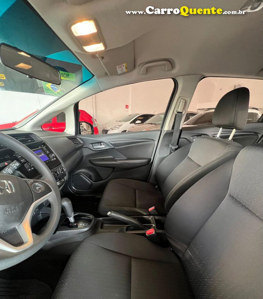 HONDA   FIT PERSONAL 1.5 FLEXONE 16V 5P AUT.   AZUL 2018 1.5 FLEX - Loja