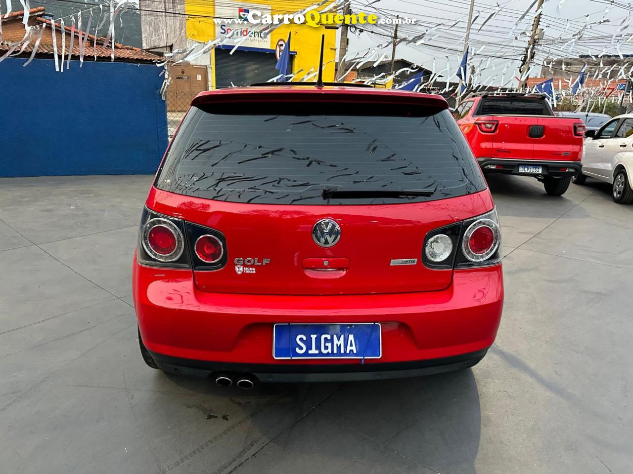 VOLKSWAGEN   GOLF SPORTLINE 1.6 MI TOTAL FLEX 8V 4P   VERMELHO 2014 1.6 FLEX - Loja