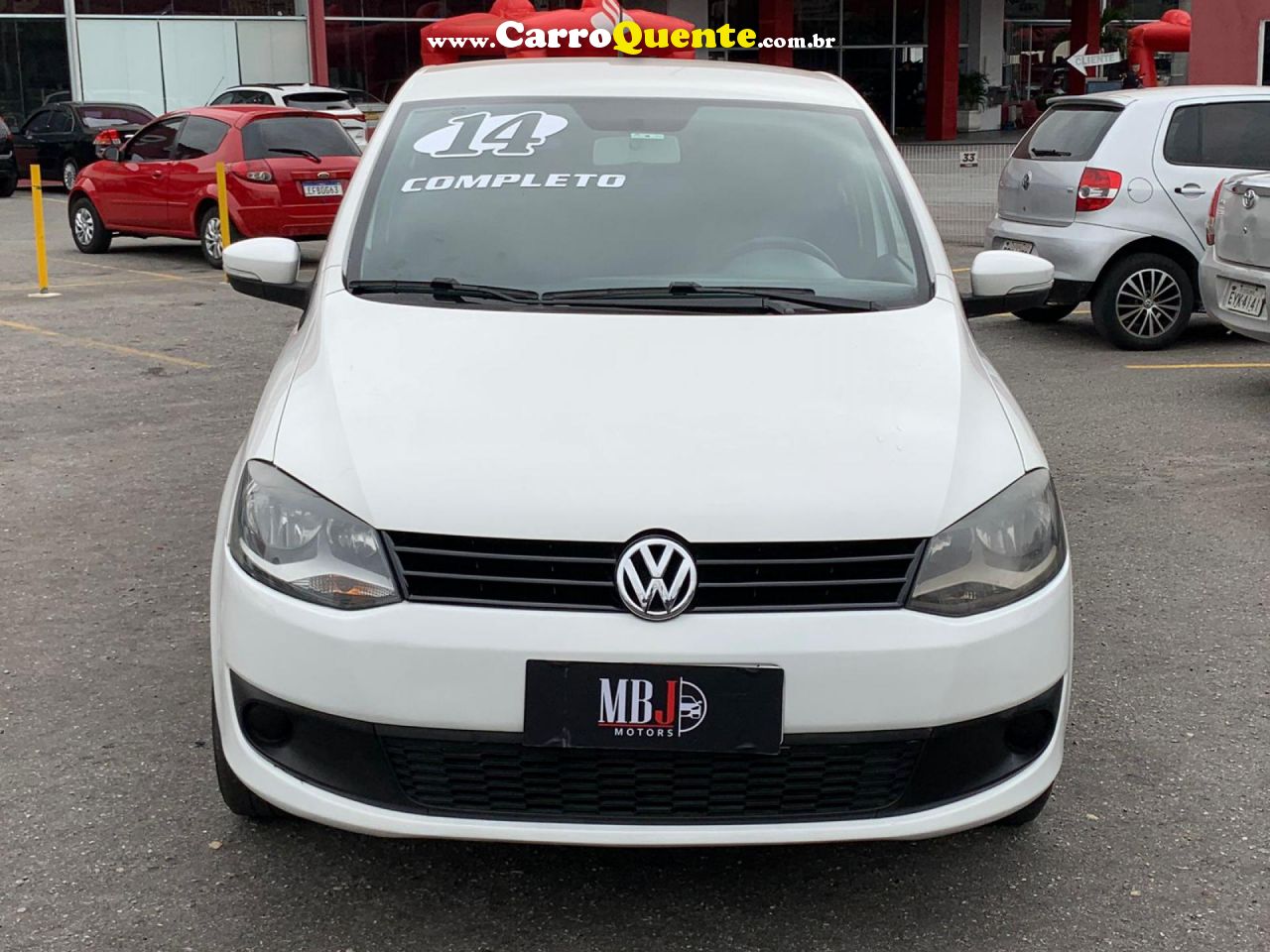 VOLKSWAGEN   FOX 1.0 MI TOTAL FLEX 8V 5P   BRANCO 2014 1.0 FLEX - Loja