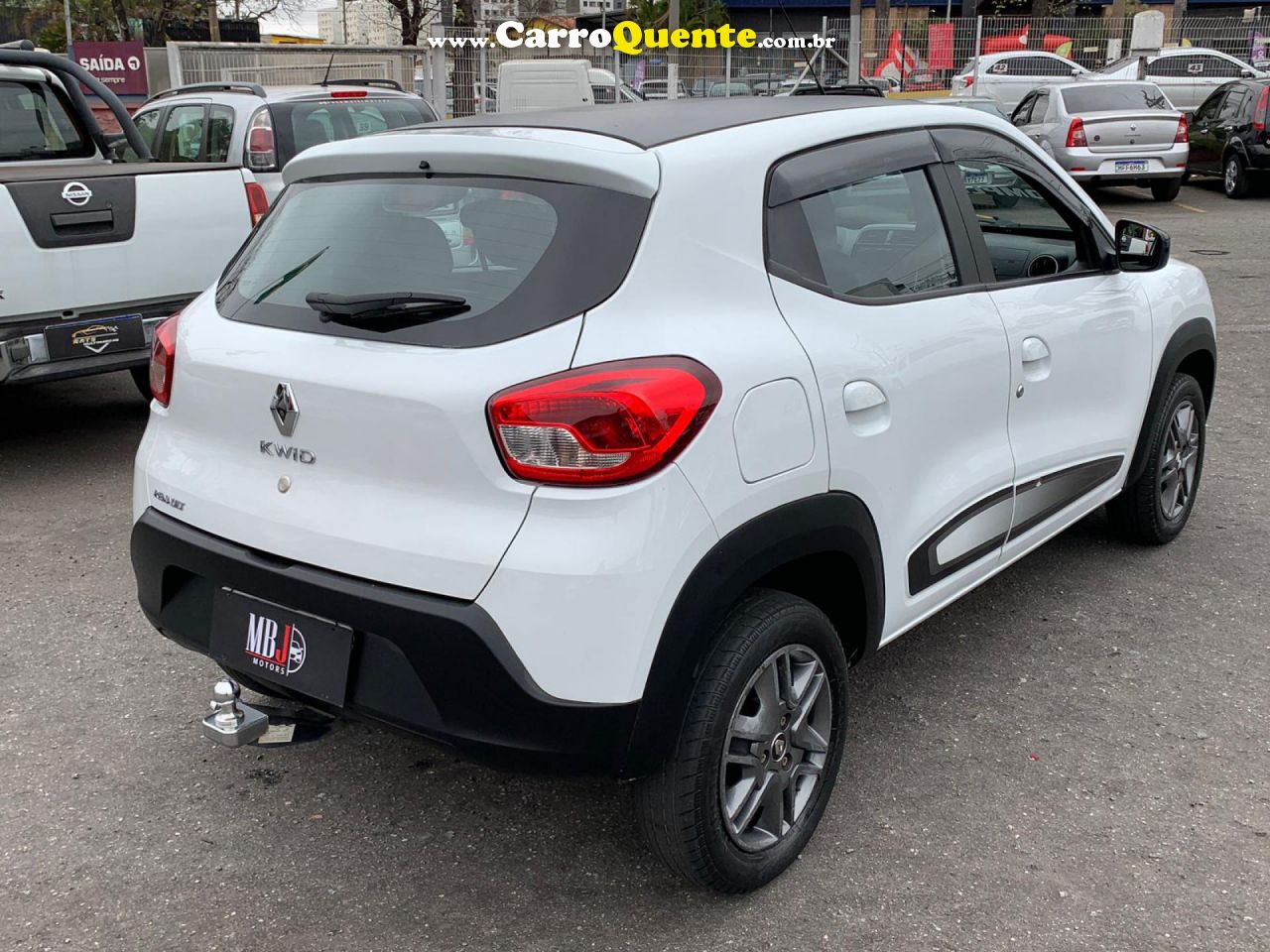 RENAULT   KWID INTENSE 1.0 FLEX 12V 5P MEC.   BRANCO 2019 1.0 FLEX - Loja