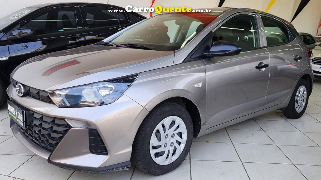 HYUNDAI   HB20 SENSE 1.0 FLEX 12V MEC.   PRATA 2023 1.0 FLEX - Loja