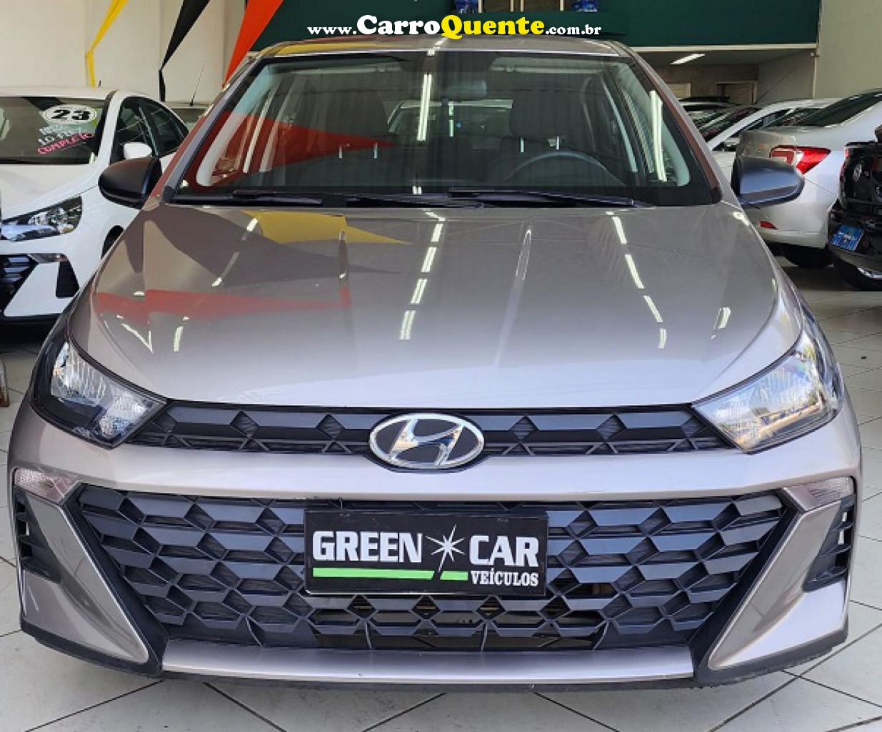 HYUNDAI   HB20 SENSE 1.0 FLEX 12V MEC.   PRATA 2023 1.0 FLEX - Loja