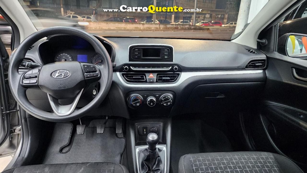 HYUNDAI   HB20 SENSE 1.0 FLEX 12V MEC.   PRATA 2023 1.0 FLEX - Loja