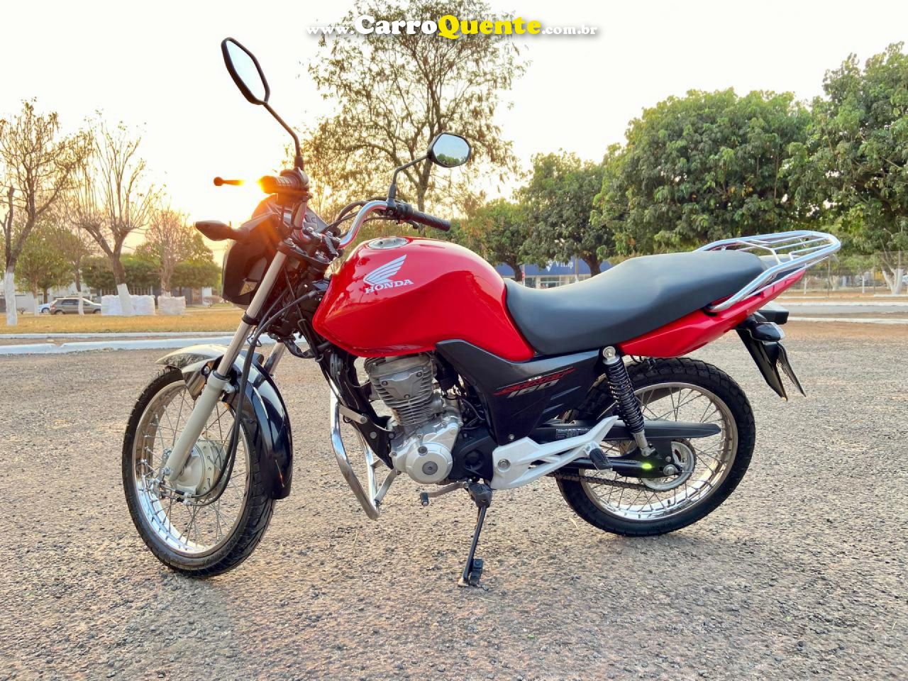 HONDA   CG 160 START   VERMELHO 2021 160 GASOLINA - Loja