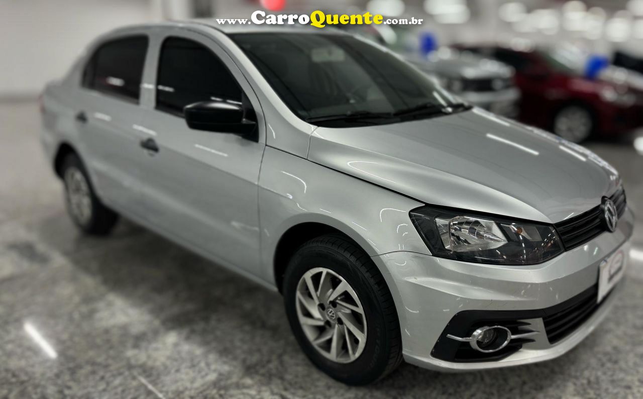 VOLKSWAGEN   VOYAGE TRENDLINE 1.6 T.FLEX 8V 4P   PRATA 2018 1.6 GASOLINA - Loja