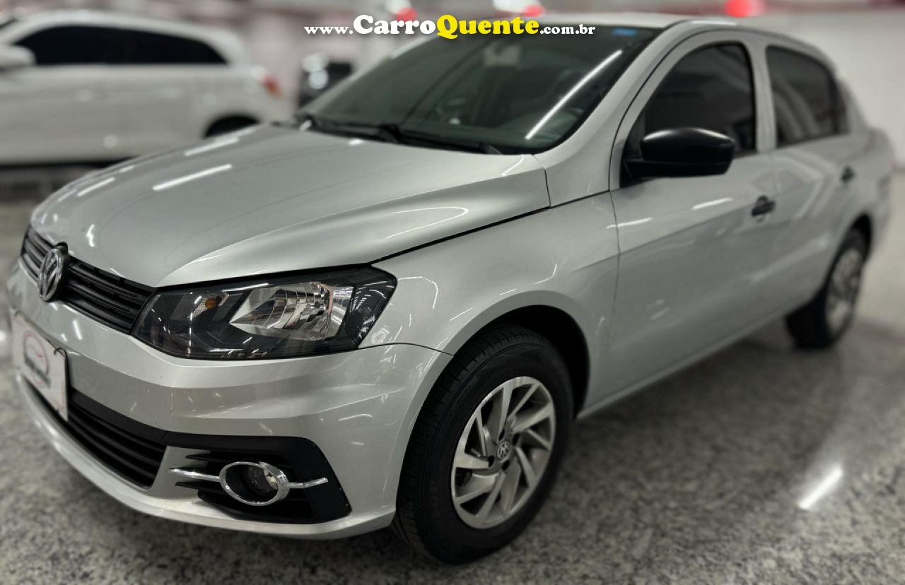 VOLKSWAGEN   VOYAGE TRENDLINE 1.6 T.FLEX 8V 4P   PRATA 2018 1.6 GASOLINA - Loja