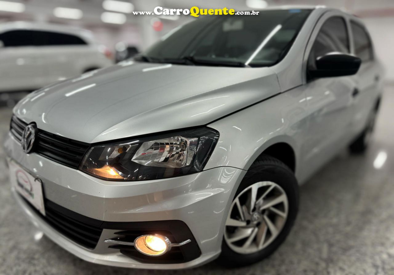 VOLKSWAGEN   VOYAGE TRENDLINE 1.6 T.FLEX 8V 4P   PRATA 2018 1.6 GASOLINA - Loja