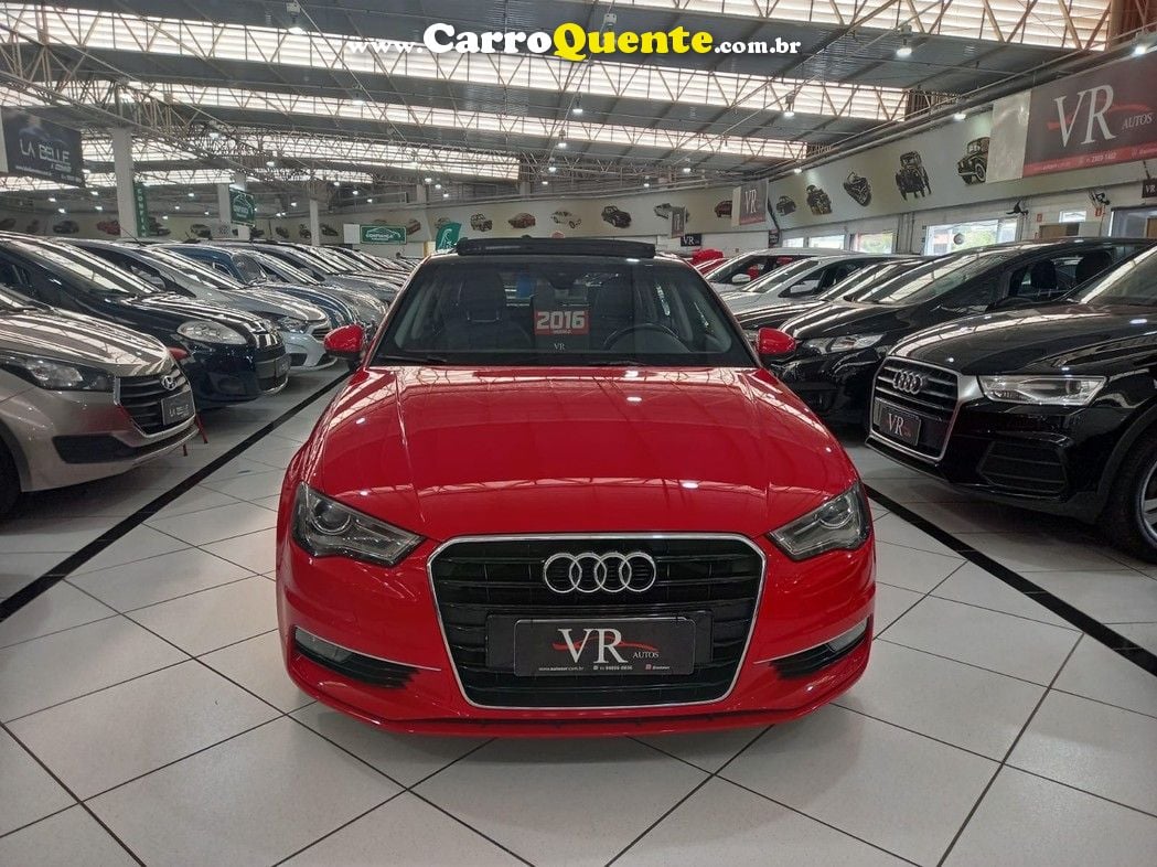 AUDI A3 2.0 TFSI SEDAN AMBITION 16V BLINDADA KM 83.000 COM TETO - Loja