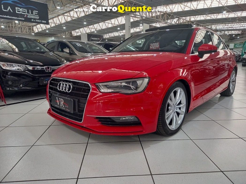 AUDI A3 2.0 TFSI SEDAN AMBITION 16V BLINDADA KM 83.000 COM TETO - Loja